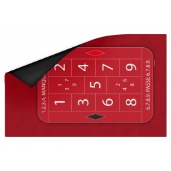 Maty do gry w "LA BOULE RED" - 130 x 80 cm - dżersej z neoprenu - 4 kolory