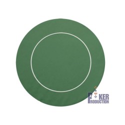 "ECO ROUND BLACK" Poker Mat...