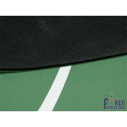 Poker Teppich "ECO RUND SCHWARZ" - 90 cm - aus Neopren-Jersey