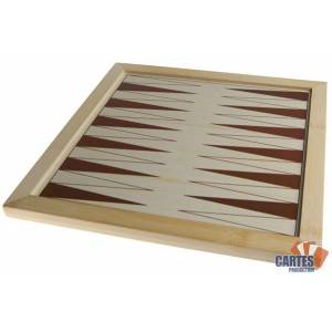 Bambus Damen Backgammon Box