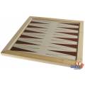 Caja de bambú Backgammon para damas