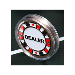 Bouton dealer "RED & BLACK"...