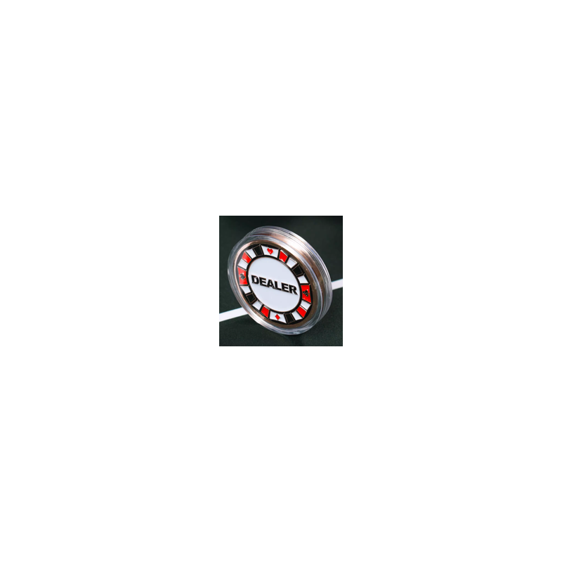 Button dealer "RED & BLACK" in metal - 43mm

Bottone dealer "ROSSO & NERO" in metallo - 43mm