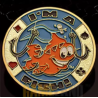 Guarda Cartas "EU SOU UM PEIXE" em latão - 40mm
