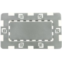 Poker chip "DICE GRAY" -...