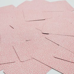 Jeu de RAMI Ducale "SPECIAL CERCLE" Extrafines ROUGE - Jeu de 54 cartes cartonnées plastifiées – format bridge