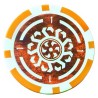 "Celtik 1" poker chips - 12g - in ABS with metal insert - by rolls of 25 chips.