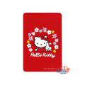 Caixa de metal Hello Kitty - 2 jogos de cartas + 1 figura