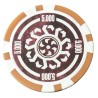 "Poker chips 'CELTIK 10' - 12g - in ABS with metal insert - in rolls of 25 chips"