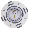 Poker chip "CHIPS PALACE 1" - made of clay composite with metal insert - 14g - sold individually.