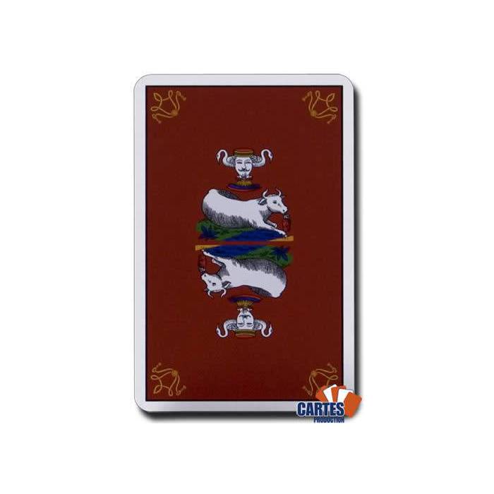 Ancien Jeu De Cartes D’aluette I B F BORDEAUX – Dos écossais