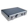 "ALU 200" storage case for 200 poker chips - imitation aluminium - Plastic bottom.