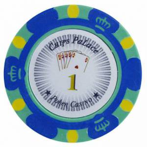 Roll of 25 poker chips...