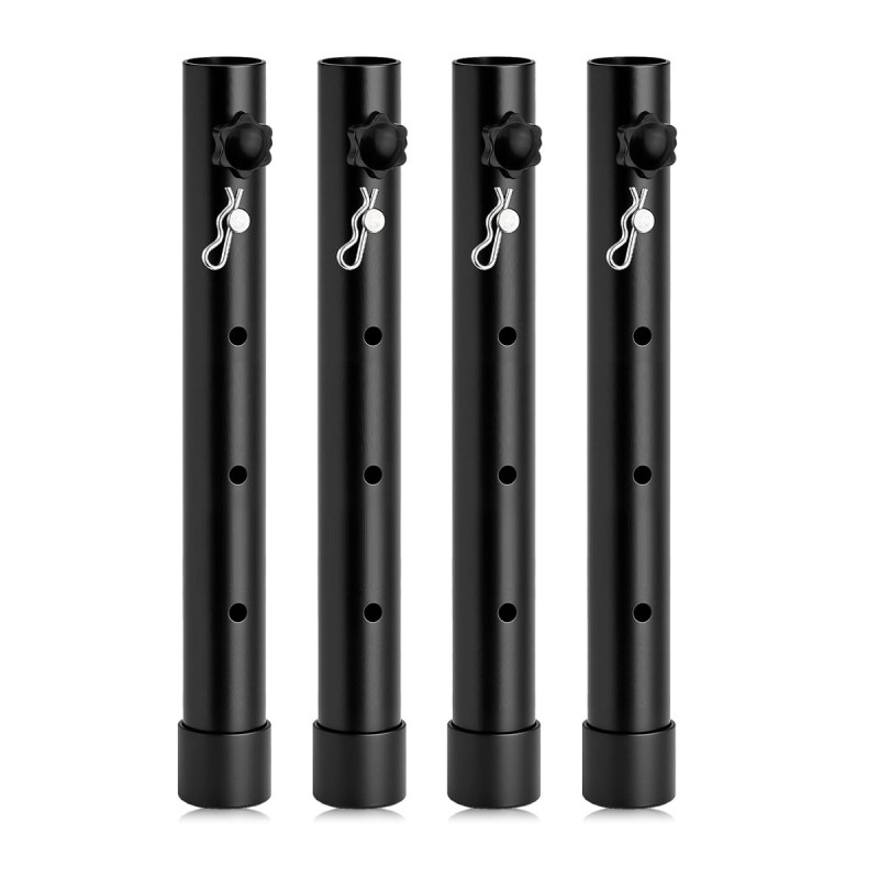 Lot de 4 réhausseurs de pieds de tables pliantes