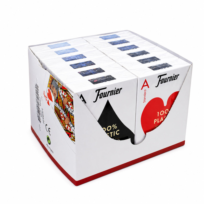 Cartouche de 12 jeux Fournier "TITANIUM SERIES REGULAR"