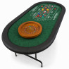 Table de roulette "PERSONNALISÉE" - 213 X 107 cm- - tapis en jersey néoprène