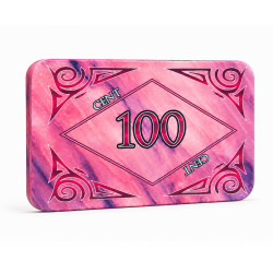 Pokerbricka "MARBRE 100" -...