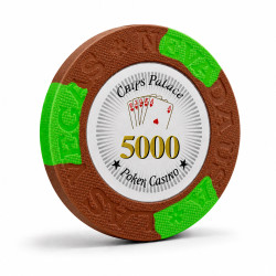 Poker chip "LAS VEGAS 5000"...