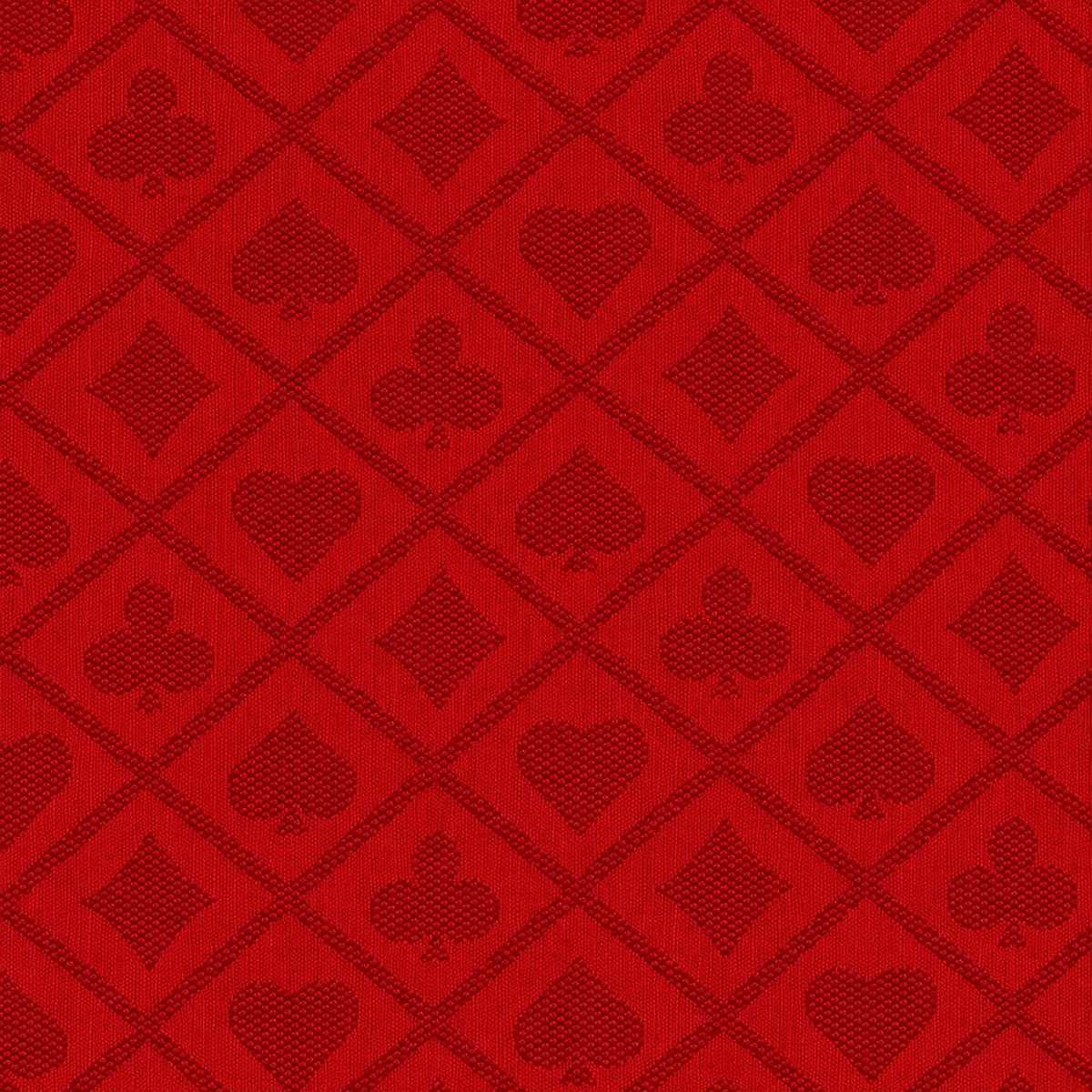 Stoff für Poker Tisch "SUITED ROT" - perfekte Gleiteigenschaften - sehr widerstandsfähig - aus Polyester