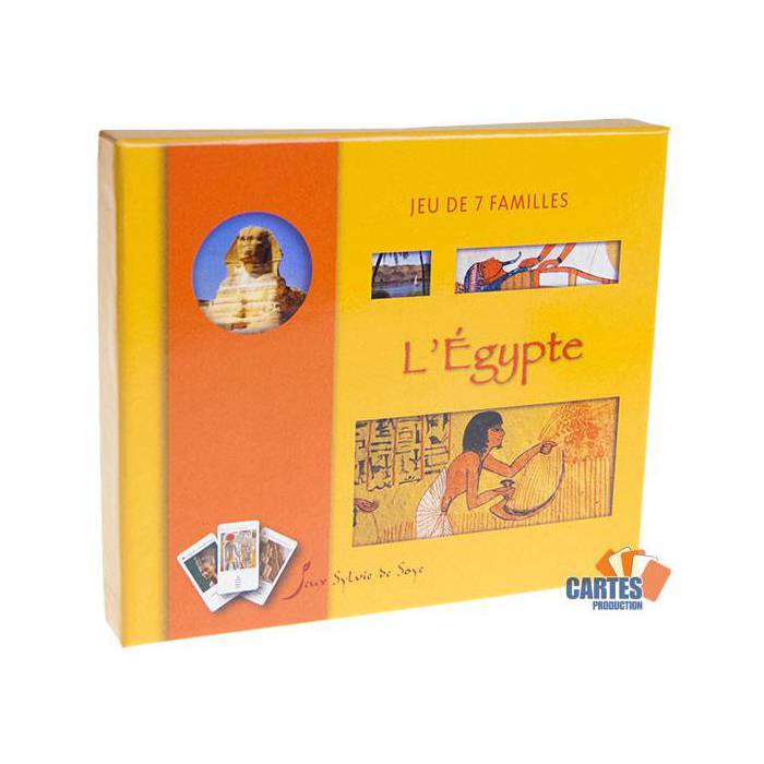 Jeu des 7 familles : Egypte - Jeu de 44 cartes