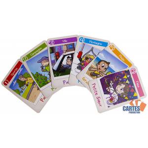 Jeu des 7 Familles : Photos de Famille – jeu de 42 cartes