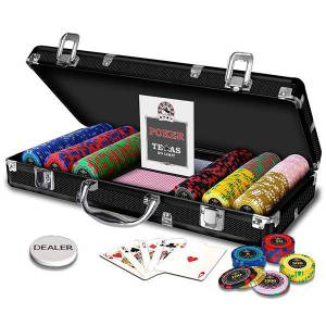 Mallette de 300 jetons de poker ROYAL - en polypropylène – 11