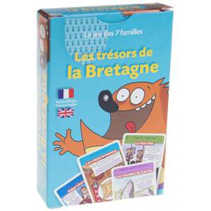 Jeu des 7 Familles : Les Trésors de la Bretagne - Jeu de 42 cartes