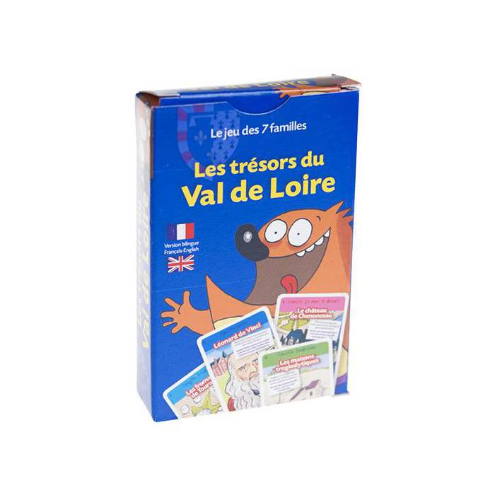 Jeu des 7 Familles : Les Trésors du Val de Loire - Jeu de 42 cartes