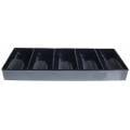 "Eco" storage rack for 100 poker chips - in ABS - 5 x 20 poker chips - without cover