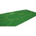 Texas Hold'Em poker felt tablecloth - flop spot - 180x90 cm.