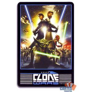 "THE CLONE WARS" - Gioco di 30 carte.