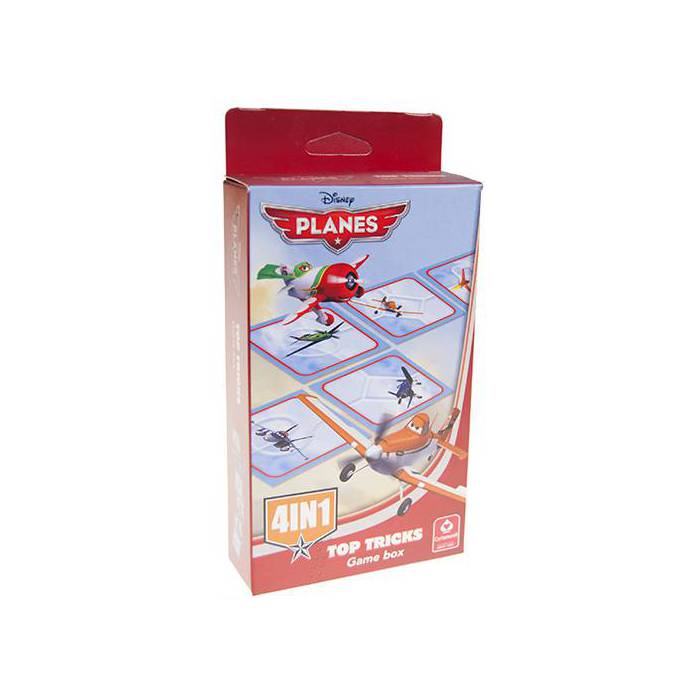 Coffret de jeux Planes 4 en 1 - Jeu de 66 cartes