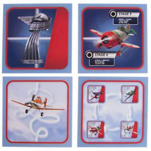 "PLANES" 4 in 1 game box - 66-card game.