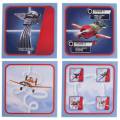 Coffret de jeux Planes 4 en 1 - Jeu de 66 cartes