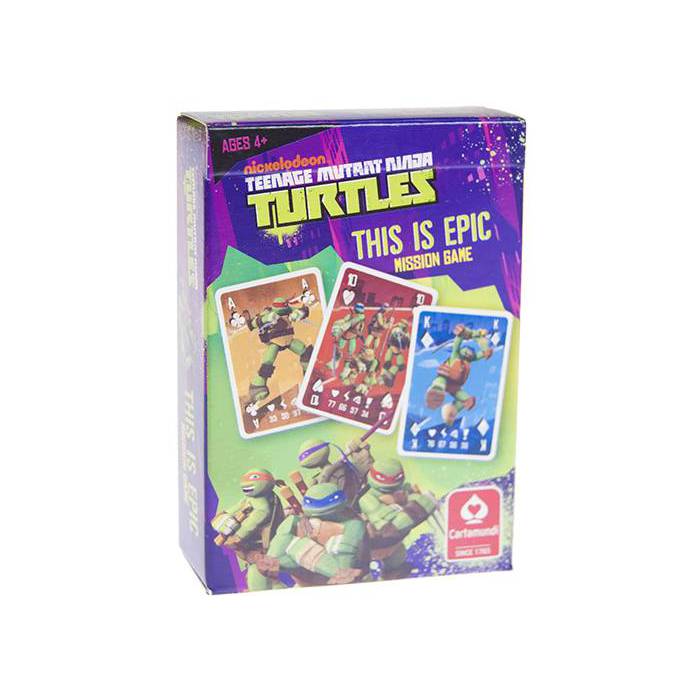 Jeu de mission Jeu de cartes Turtles – Jeu de 54 cartes :