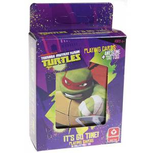 Boîte Collector Tortues Ninja Turtles - Jeu de 54 cartes