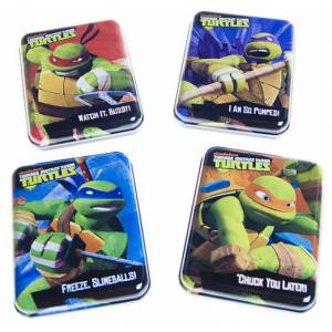 Samlarask med Teenage Mutant Ninja "TURTLES" - Kortspel med 54 kort.