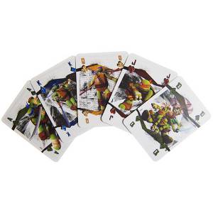 Scatola Collector Tartarughe Ninja "TURTLES" - Set di 54 carte