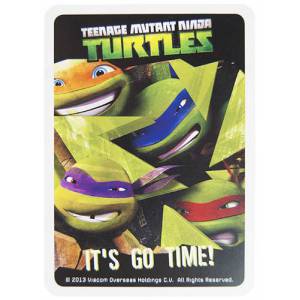 Boîte Collector Tortues Ninja "TURTLES" - Jeu de 54 cartes