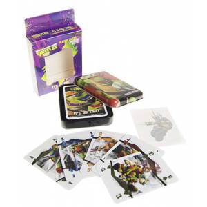 Boîte Collector Tortues Ninja "TURTLES" - Jeu de 54 cartes