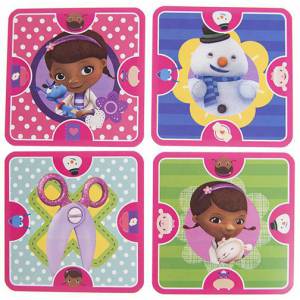 Domino Memoria Doc McStuffins - Gioco di carte da 32 carta.