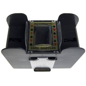 Automatischer Kartenmischer für 6 Kartenspiele - Poker- oder Bridge-Format