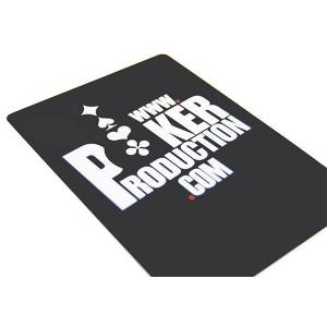 POKER PRODUCTION cutting card - poker size - 100% flexible plastic.