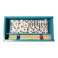 Wooden Dominoes and Mikado set.