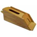 Sabot Luxe en Bois Naturel pour 6 jeux de cartes
