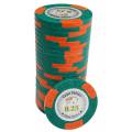 Poker chip "LAS VEGAS 0.25" - made of clay composite with metal insert - 14g - sold individually.