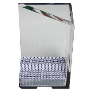 Porta cartas de Black Jack "8 DECKS" - de PVC - para 8 juegos de 54 cartas.