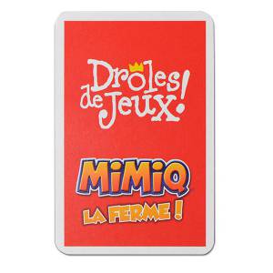 Mimiq, La Ferme ! - Jeu de 52 cartes