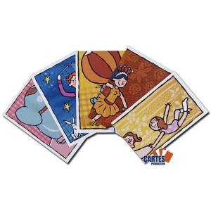 "El pequeño JUEGO DEL CIRCO" - Juego de 32 cartas.