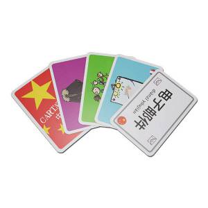 "CHINESE CARTATO" - set of 110 laminated cardboard cards.